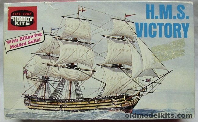 Life-Like HMS Victory - The Ship of Admiral Lord Nelson, B369 plastic model kit